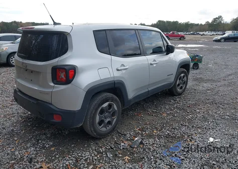 2016 Jeep Renegade Sport from USA, damaged, VIN ZACCJBAT2GPC80037